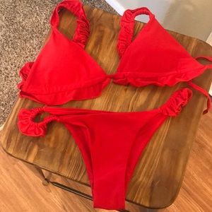 NWOT Red bikini